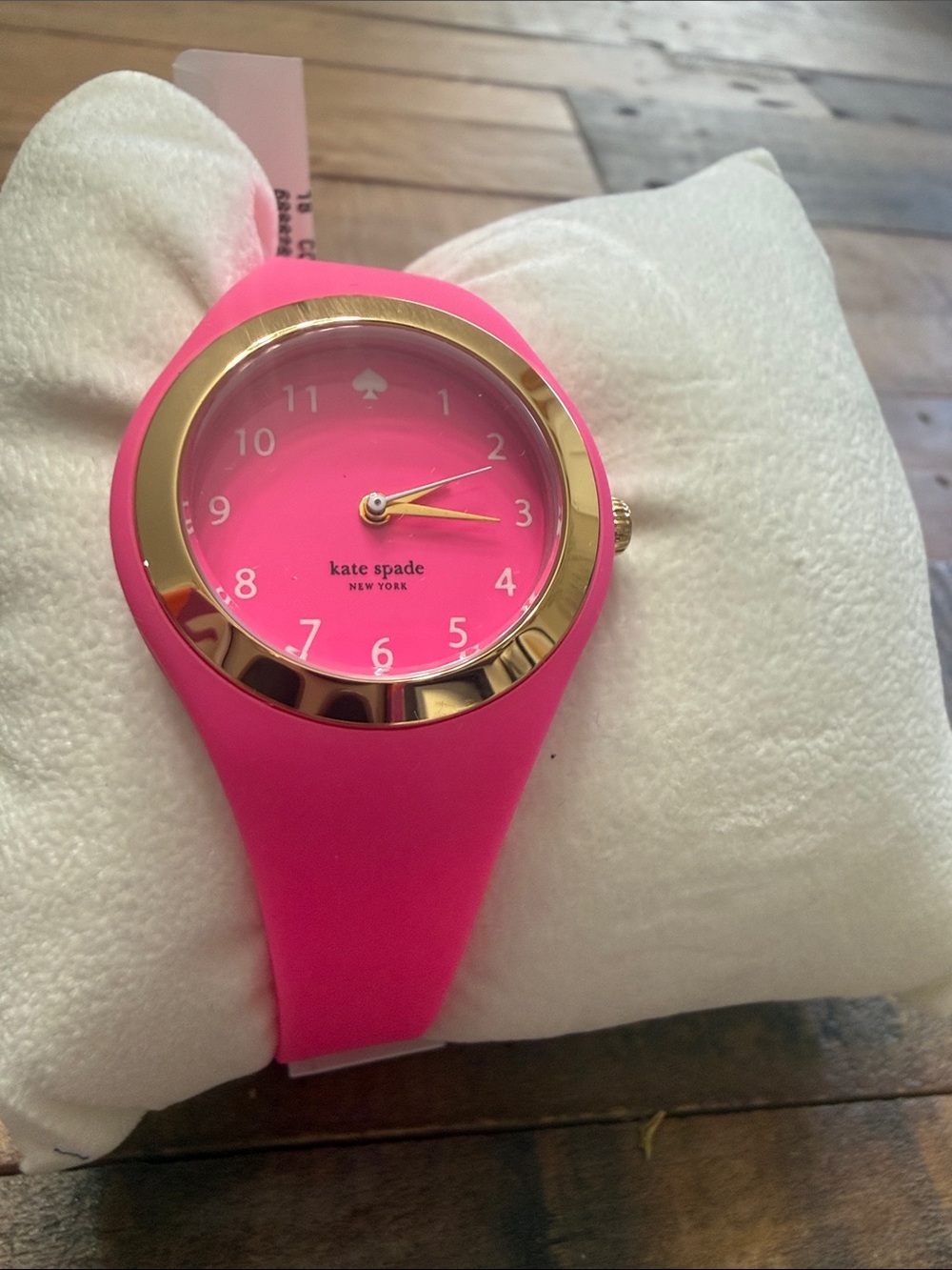 NWT kate spade Hot Pink Silicone Watch